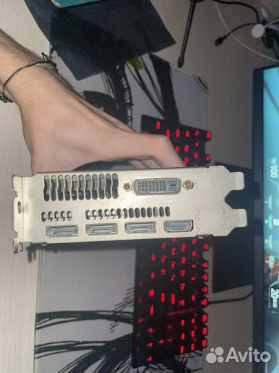 Видеокарта rx580 8gb2048