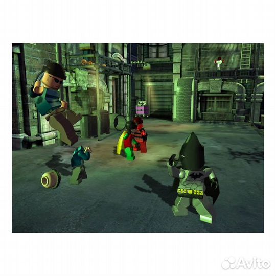 Lego Batman, б/у, множ.царап., английский (Wii)