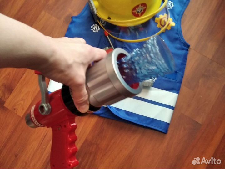 Пожарный Сэм жилет и каска ребенку