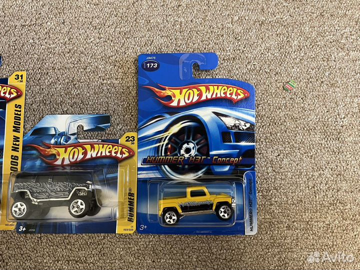 Hot Wheels 1997 и 2007 год