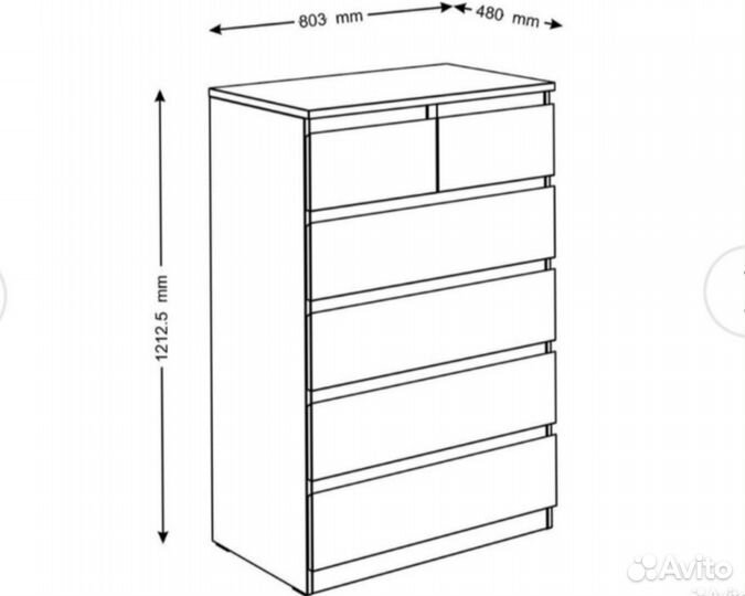 Комод IKEA Мальта