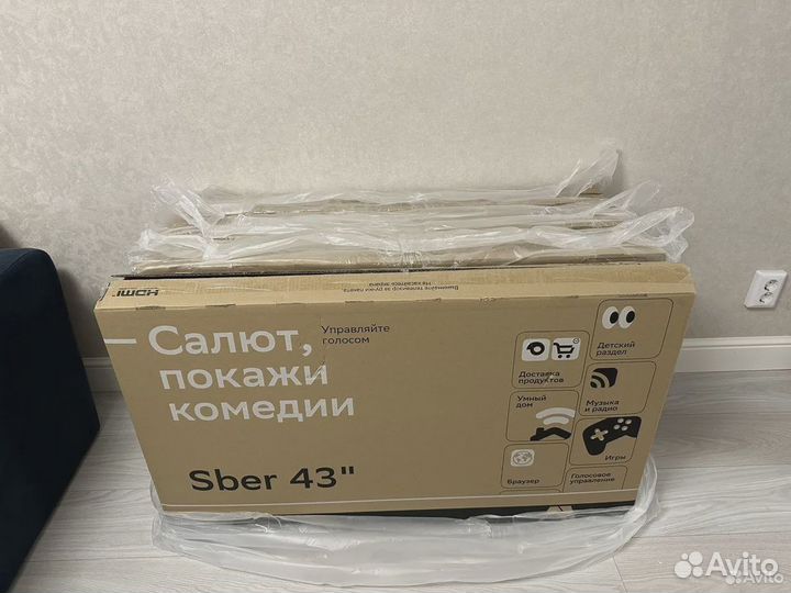 Новые 4K смарт телевизоры 43