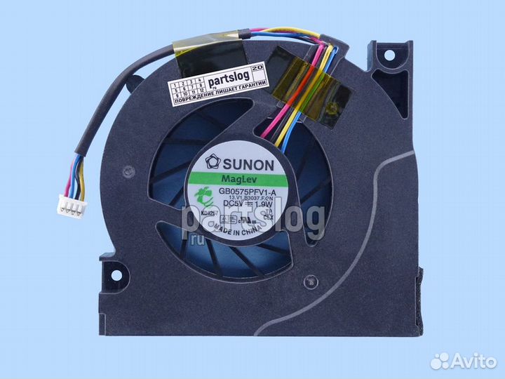 Вентилятор для Asus F50N N60 PRO55G X50C X61 4pin