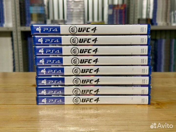 Диск UFC4 PS4 (новые)