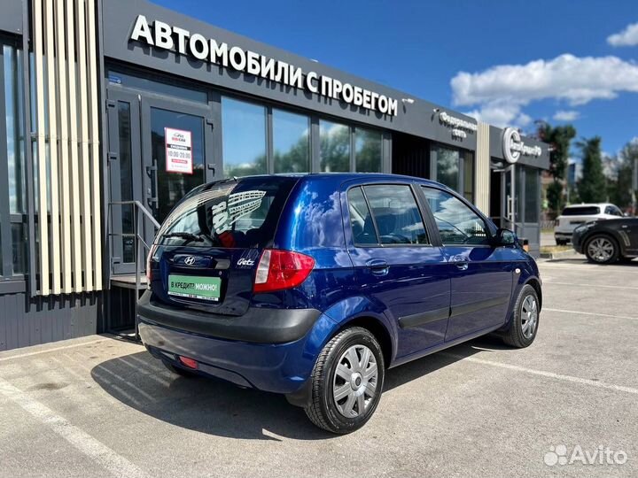 Hyundai Getz 1.4 AT, 2007, 143 000 км