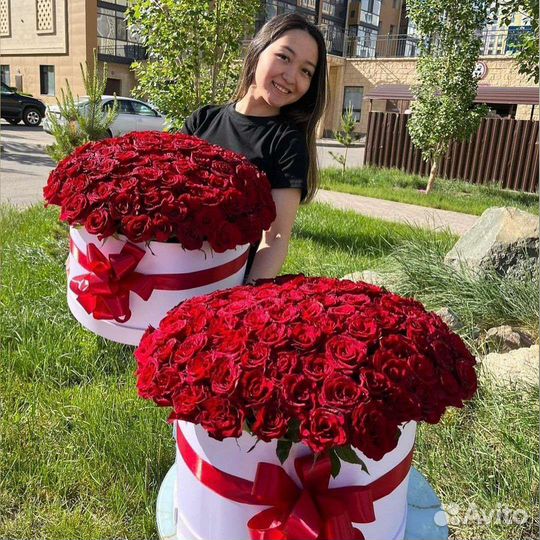 Мега букет из роз