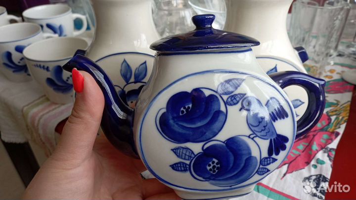 Посуда СССР Гжель