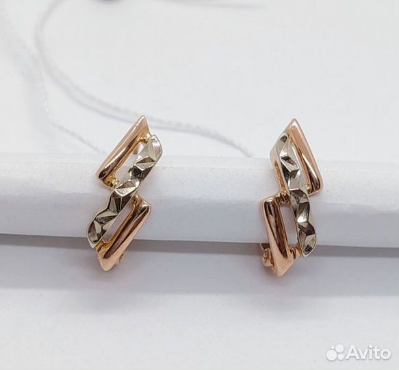 Серьги Золото