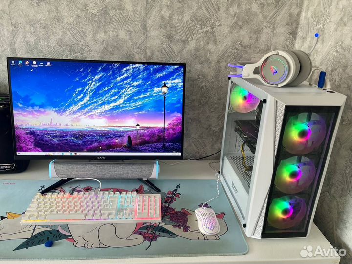 Игровой пк+Монитор165гц/i5/RTX2060/16gb