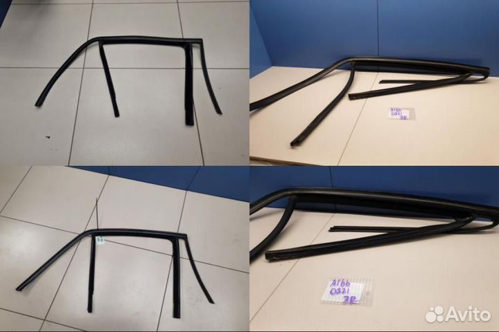 Уплотнитель стекла двери задний правый Mercedes M-klasse W166 ML GLE 2011-2018