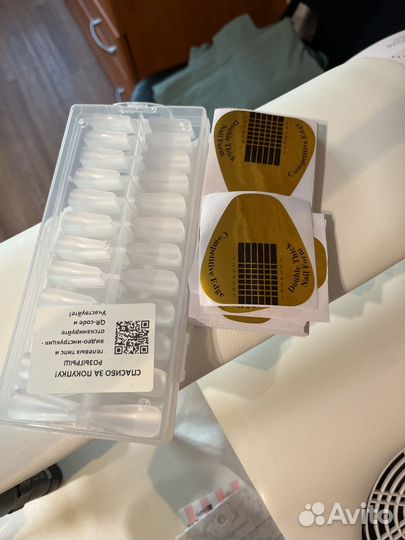 Гелевые типсы для наращивания