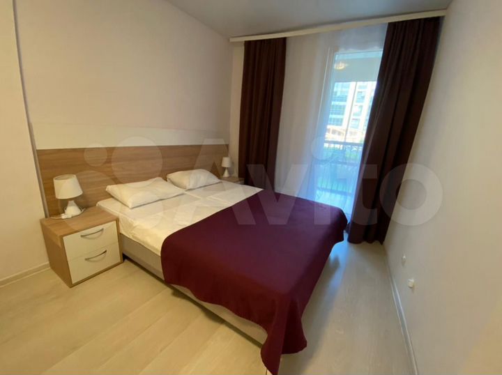 1-к. апартаменты, 50 м², 1/6 эт.