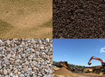 Строительный песок, гравий, газонный грунт, пгс