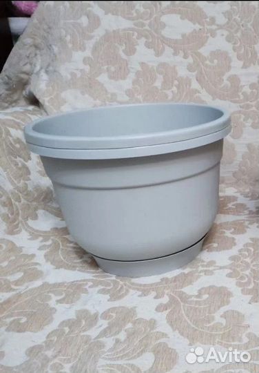 Горшок Флокс, 2 шт, бронь