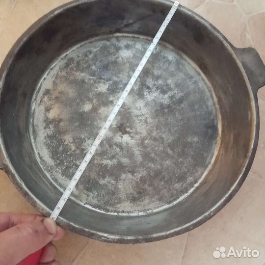 Чугунная большая сковорода СССР