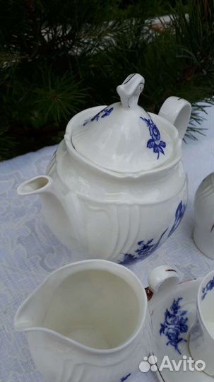 Сервиз кофейный костяной фарфор