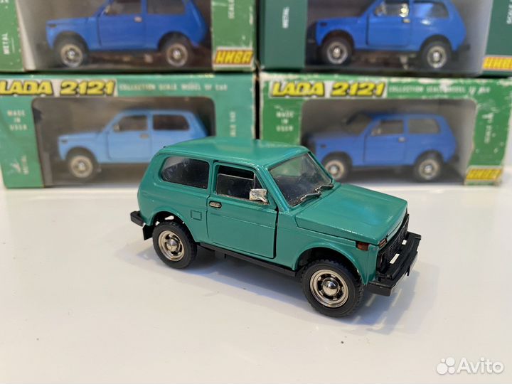 Модель автомобиля Нива 2121 СССР 1:43