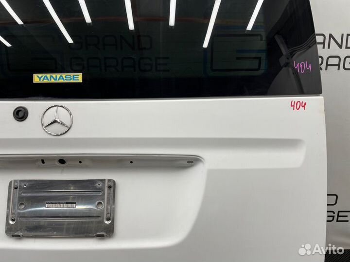 Крышка багажника Mercedes-Benz V-Class W639