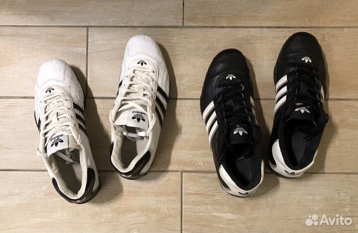 42 размер Adidas Goodyear кожаные кроссовки