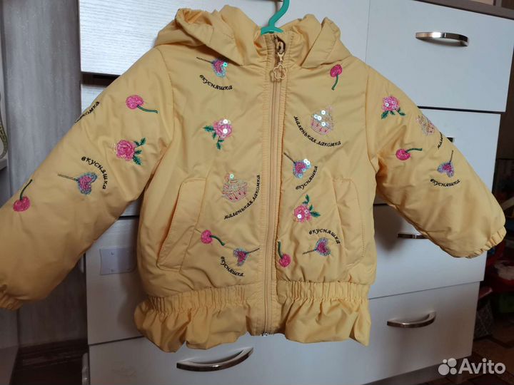 Куртка для девочки 86
