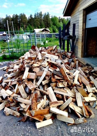 Дрова в укладку любого объема