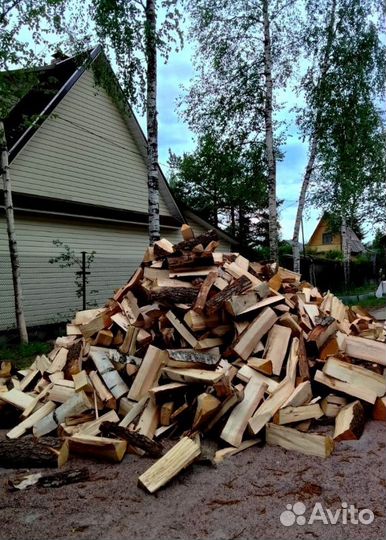 Дрова Березовые в укладку в Приозерске любого объе