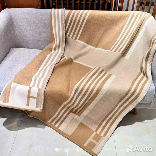 Плед меринос hermes