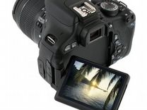 Фотоаппарат Canon EOS 600D черный