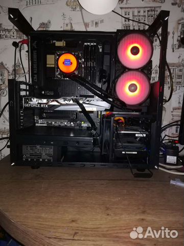 Материнская плата в сборе