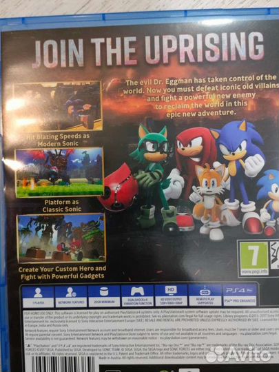 Sonic Forces для Sony Ps 4