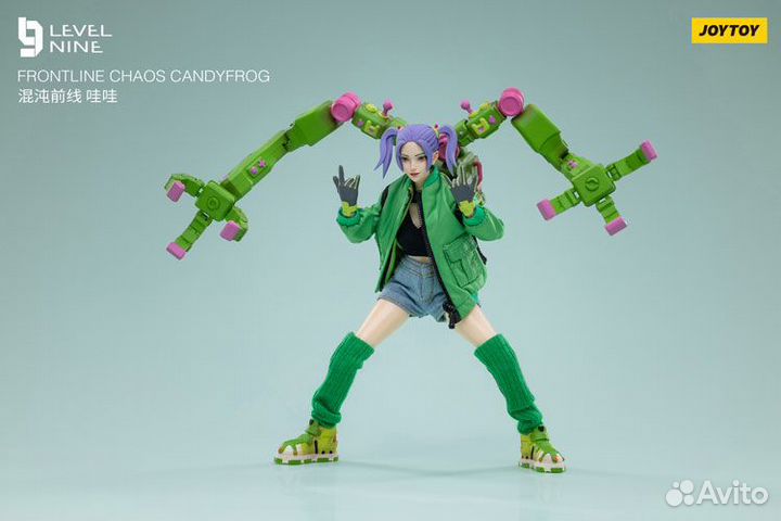 Joytoy подвижная фигурка frontline chaos candyfrog