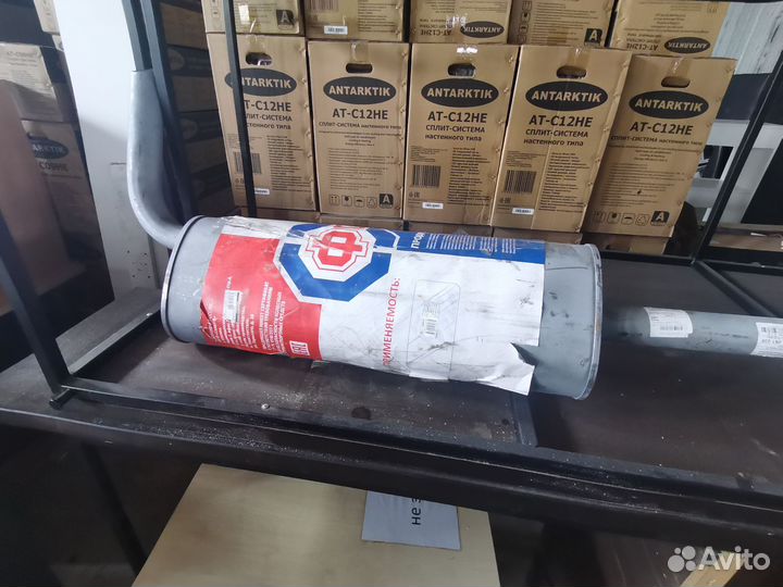 Глушитель на газель бизнес умз4216