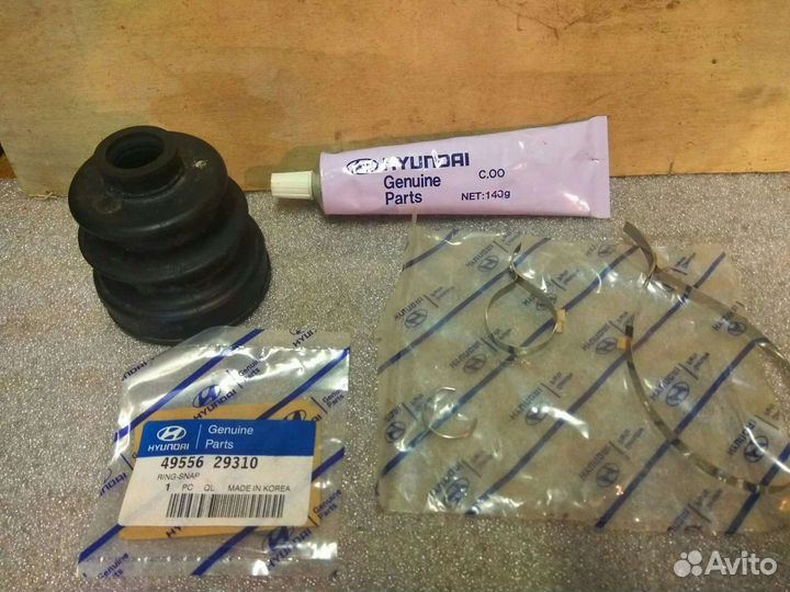 Пыльник шрус, амортизатор хундай матрикс