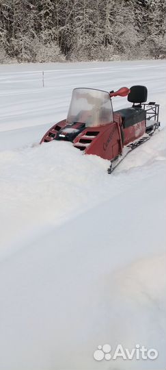 Самодельный снегоход
