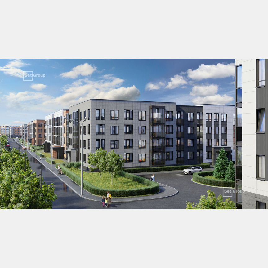 1-к. квартира, 38,5 м², 2/4 эт.