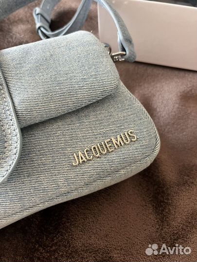 Сумка jacquemus джинсовая