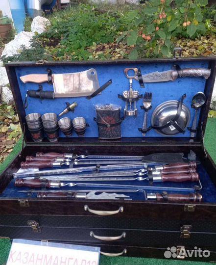 Шампура подарочные в кейсе