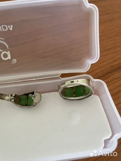 Комплект украшений из серебра