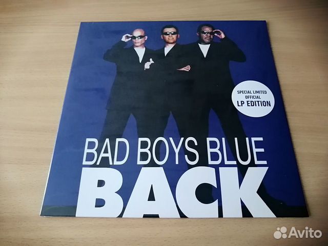LP Bad Boys Blue "Back" (2021) (EU) "S"