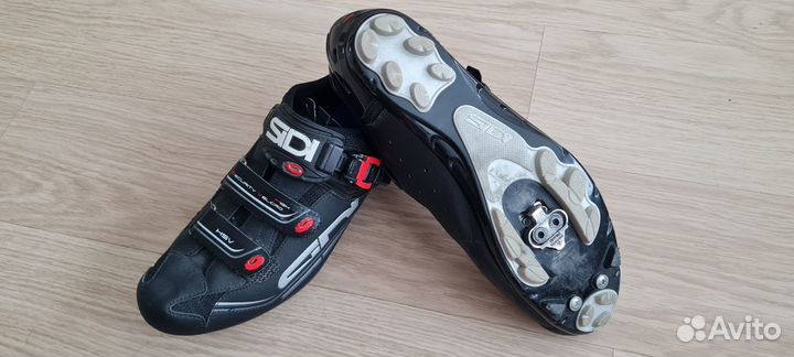 Туфли вело sidi Genius 7 с бахилами