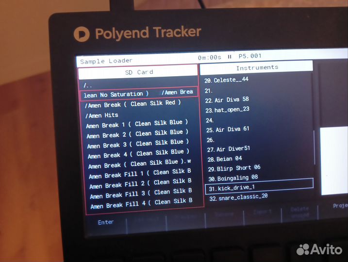 Семплер грувбокс Polyend Tracker