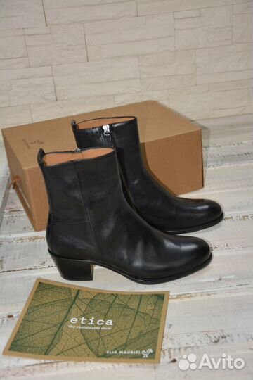 Новые р 39.5 Elia Maurizi Италия Hand Made Boot