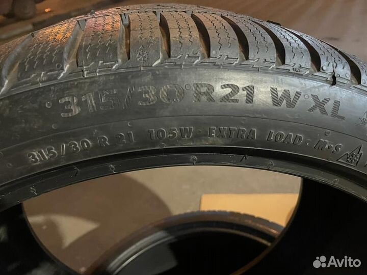 Continental ContiWinterContact TS 860S 275/35 R21 и 315/30 R21