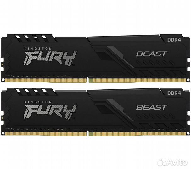 Память оперативная DDR4 64Gb (2x32Gb) Kingston Fur
