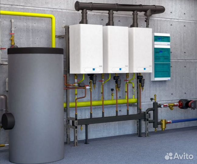 Газовый котел двухконтурный Термона