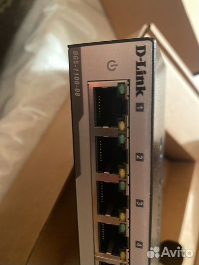 Коммутатор D-link DGS-1100-08