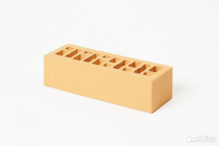 Кирпич облицовочный Ваниль Гладкий