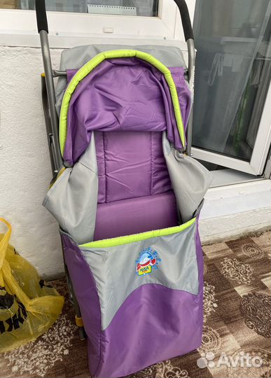 Санки коляска nika kids