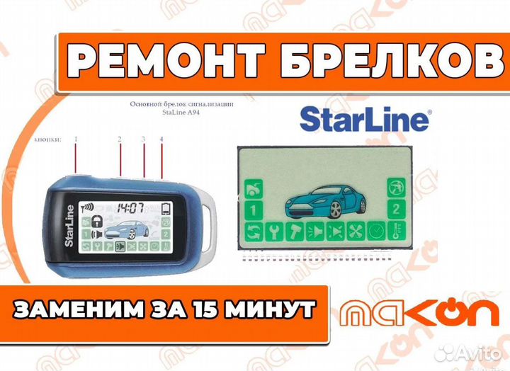 Дисплей Старлайн А92