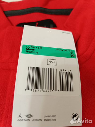 Nike Jordan fleece anorak,новый, оригинал,XL